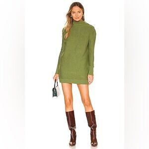 Revolve- Stitches & Stripes  Green Lisbon Tunic Sweater Dress- Sz: A
